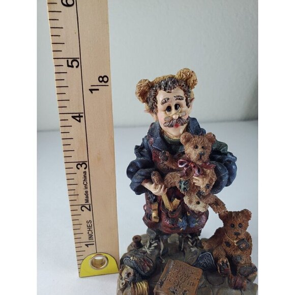 Boyds Bears & Friends Wee Folkstone collection, "Bean...The Bearmaker Elf"‎ 1997 - Picture 6 of 9